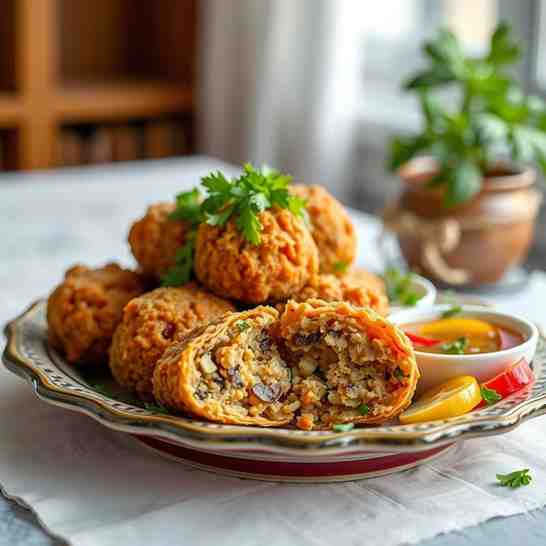 Crispy Kubba Halab - Middle Eastern Meal Prep